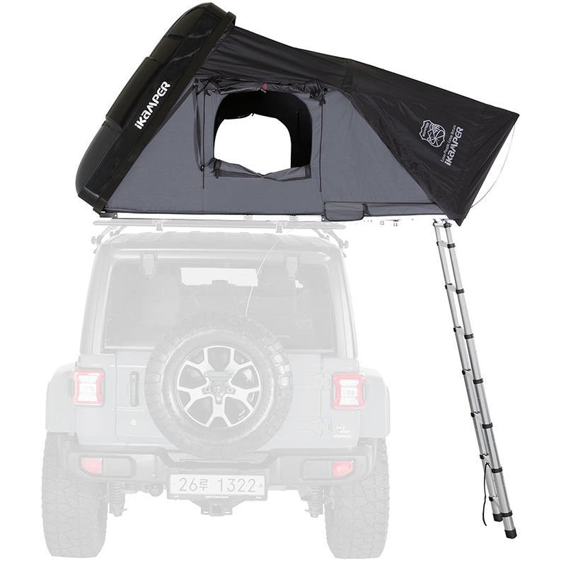 iKamper Skycamp 3.0 Roof Top Tent Rear View In Wrangler