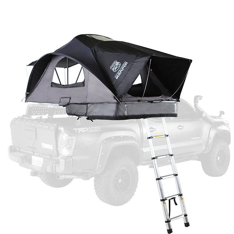 iKamper X-Cover 2.0 Mini Roof Top Tent Open Side View