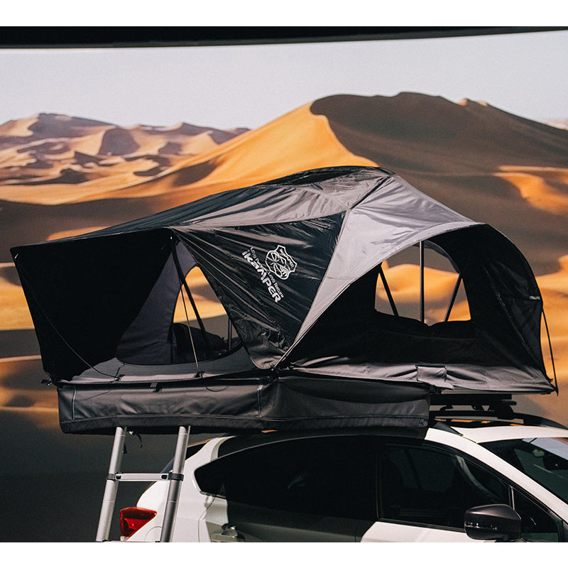 iKamper X-Cover 2.0 Mini Roof Top Tent Open Close Up View