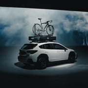 iKamper X-Cover 2.0 Mini Roof Top Tent Closed With Bike In top 