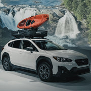 iKamper X-Cover 2.0 Mini Roof Top Tent Closed View In Subaru Outback