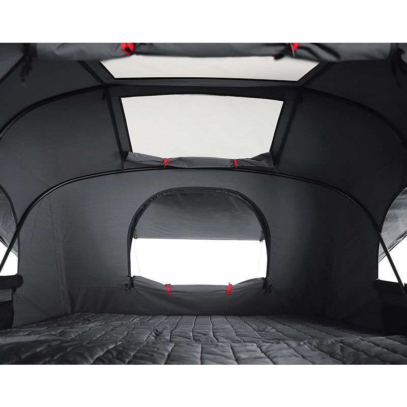 iKamper X-Cover 2.0 Roof Top Tent interior view from entrance