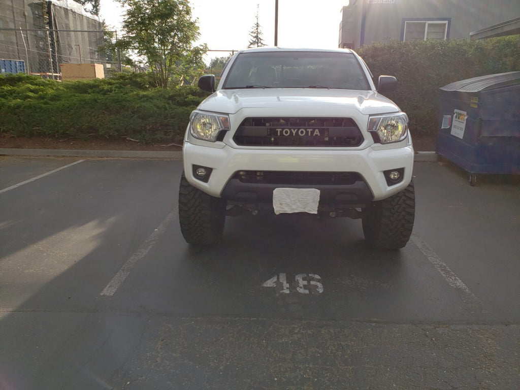 Cali Raised LED Pro Grille For Toyota Tacoma Faux 2012-2015