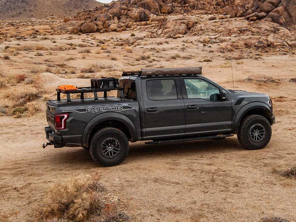 Slimline II Load Bed Rack Kit For Retrax XR 6.5' Tonneau Cover - For Ford F150 Raptor From 2015 To 2020 - by Front Runner Outfitters