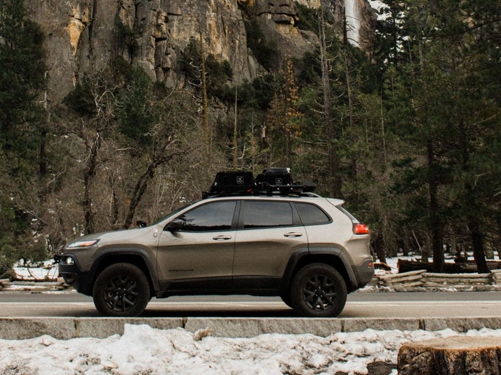 Front Runner Slimline II Roof Rail Rack Kit For Jeep CHEROKEE KL (2014-Current)