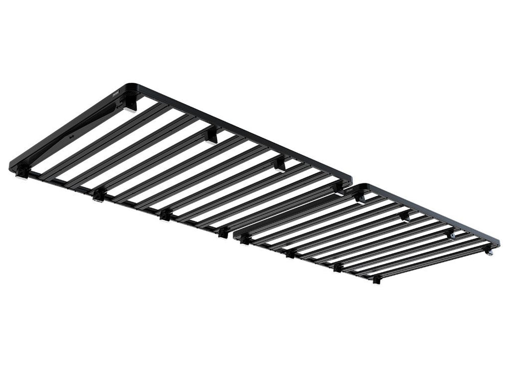 Front Runner Slimline II Roof Rack Kit For Mercedes Benz Sprinter 170/L3/LWB W/ OEM Tracks (2006-Current) profile view