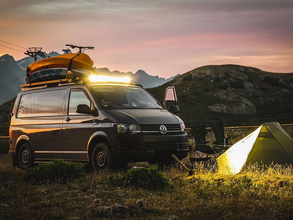 Front Runner Slimline II Roof Rack Kit For Volkswagen T5 and T6 TRANSPORTER SWB (2003-Current) - Off Road Tents