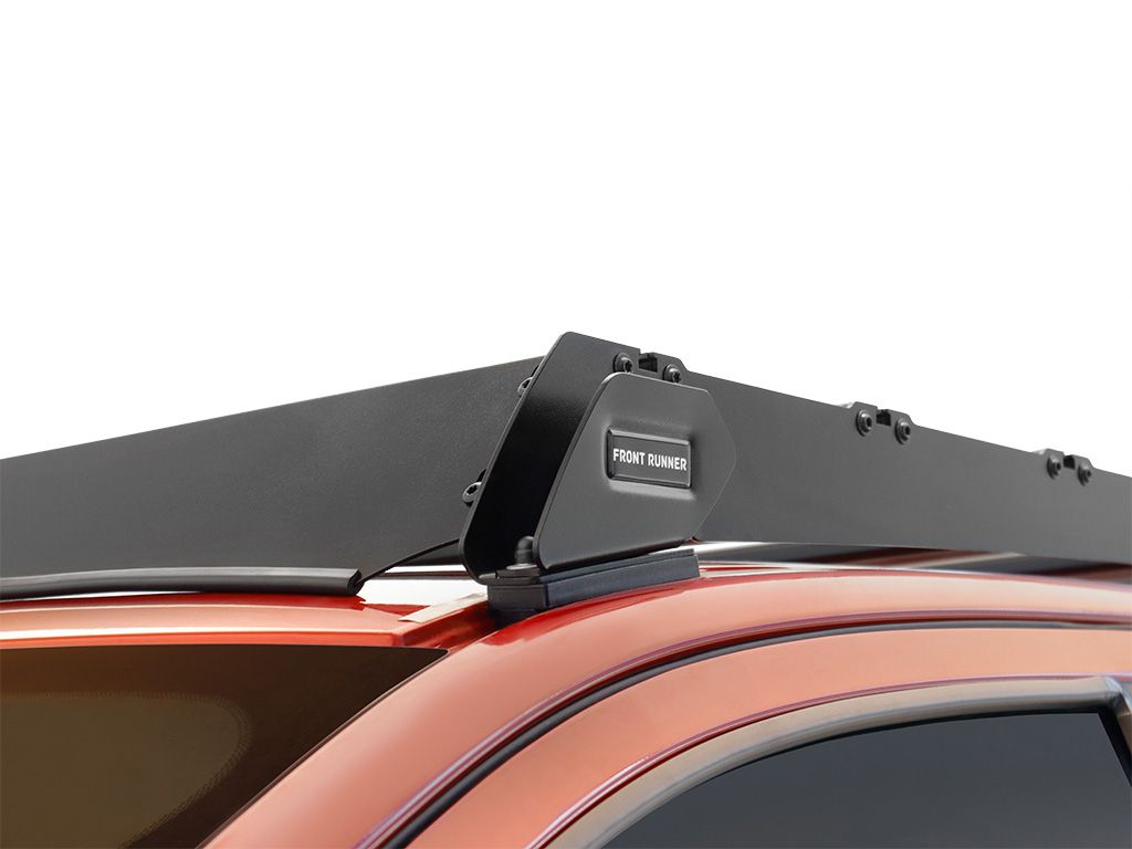 Close up view of the Front Runner Slimsport Roof Rack For Ford Ranger T6 / Wildtrak / Raptor 