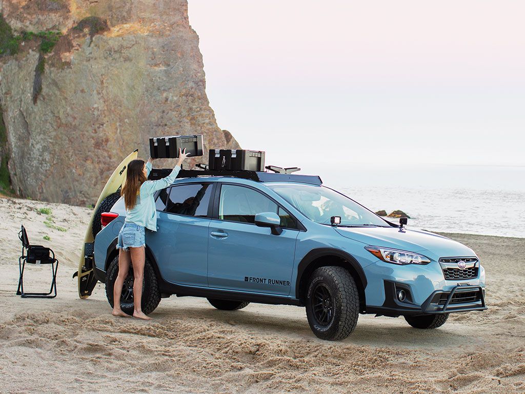 Thule Pulse Crosstrek Cargo Box Thule Crossbars Subaru Crosstrek