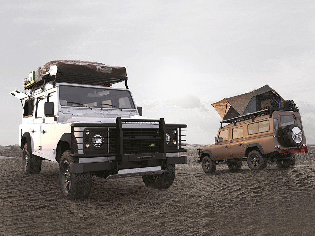 Slimline II Roof Rack Kit/Tall For Land Rover DEFENDER 90 - by Front Runner Outfitters