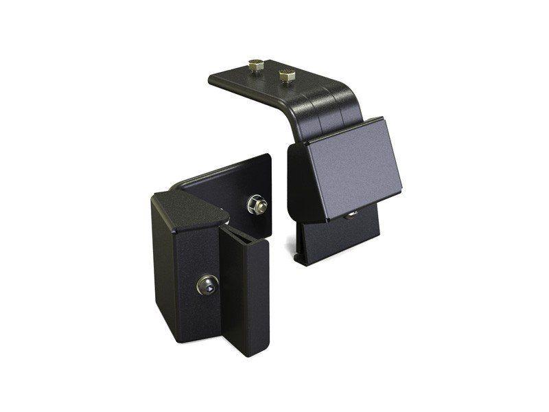brackets for the Slimline II Roof Rack Kit For Land Rover DEFENDER Pick-Up Truck - by Front Runner Outfitters