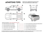 Front Runner Slimline II Load Bed Rack Kit For Pick-Up Trucks 1475(W) x 1358(L) - Off Road Tents