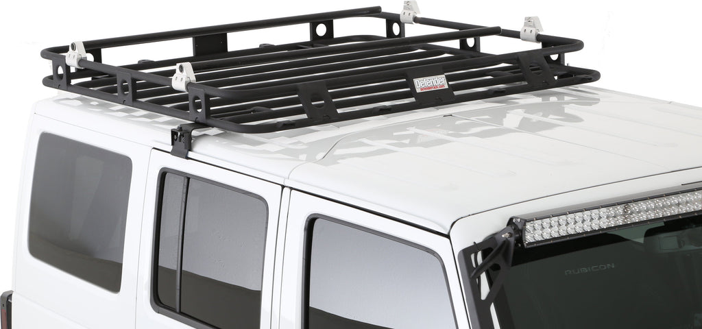 Defender Roof Rack Kit - Fits 2007-2016 Jeep JK Wrangler Unlimited & Rubicon Unlimited - by Smittibilt