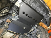 Skid Pate Ford F150 10 Gauge Steel Construction With Black Powder Finish Installed 