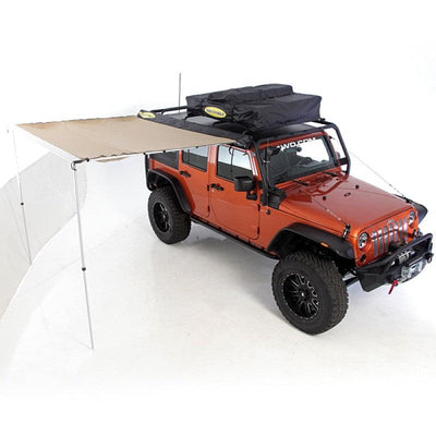 Retractable Awning - 8.2 Feet Wide x 6.2 Feet Long - by Smittybilt