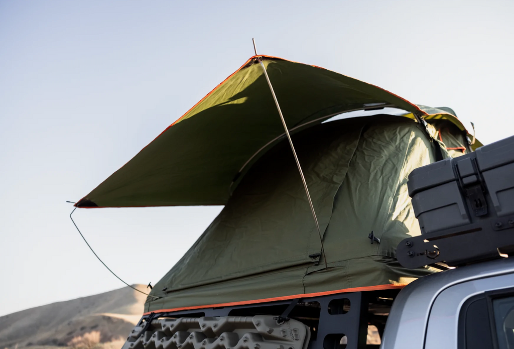 roam vagabond roof top tent springrods