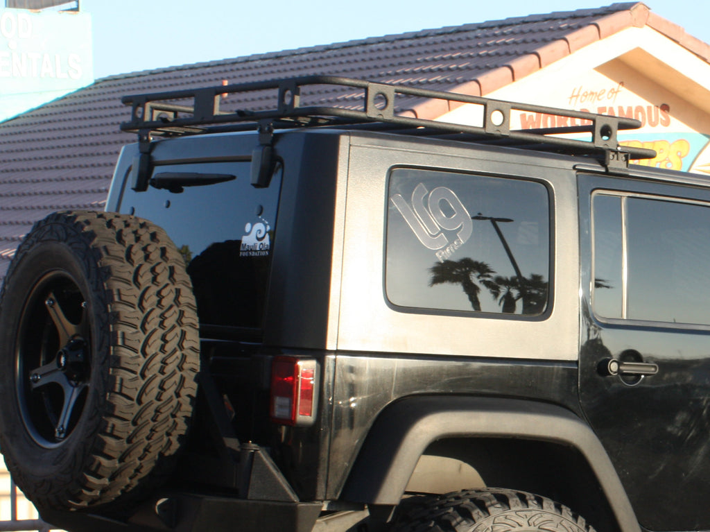 Smittybilt Defender Roof Rack Kit 2007-2016 Jeep JK Wrangler & Rubicon ...
