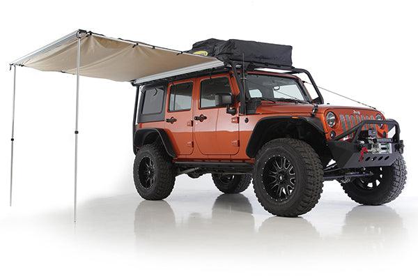 Retractable Awning - 8.2 Feet Wide x 6.2 Feet Long - by Smittybilt