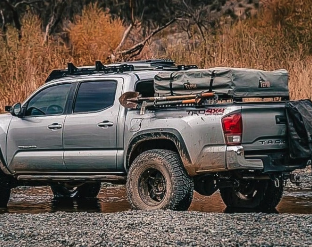 Tacoma roof top clearance tent bed rack