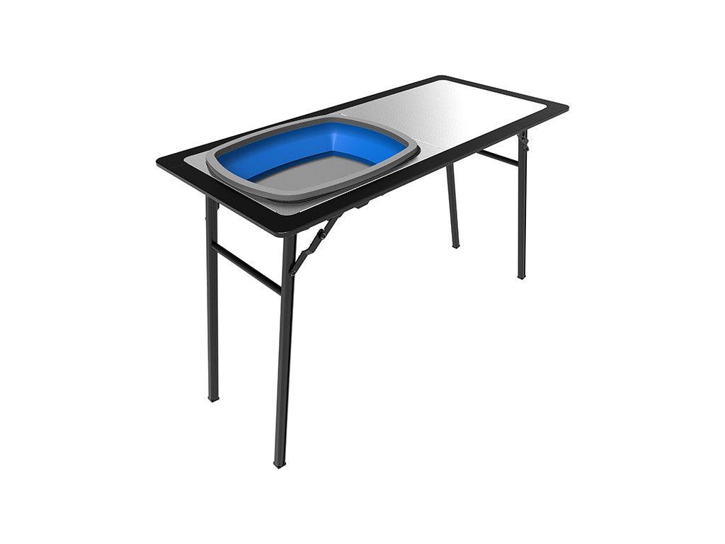 Pro Stainless Steel prep Table W/ Foldable Basin - by Front Runner Outfitters