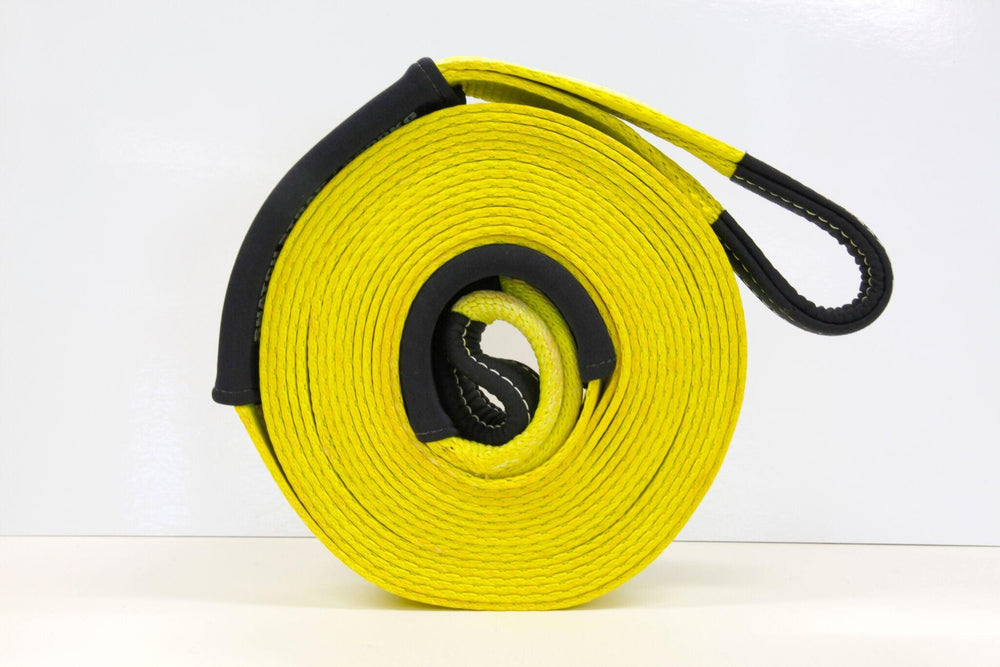 snatch strap for vehicle recovery by tjm, sideview 