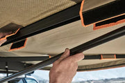 Telescoping Poles packed with Aluminum Arm for 270 Degree Compact Awning