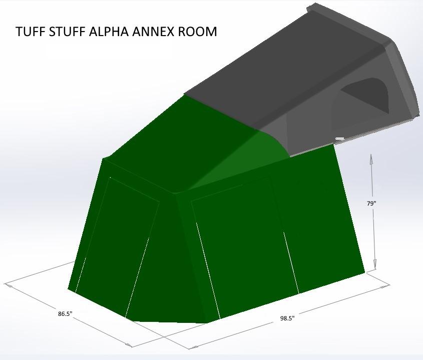 Tuff Stuff Annex Room Dimensions