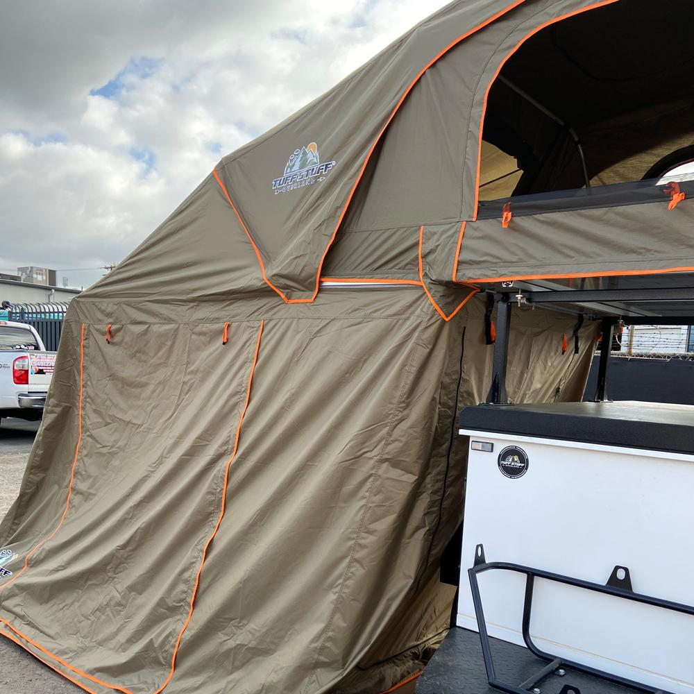 hard shell rooftop tent with annex Tuff Stuff Annex Room for Alpha & Stealth Rooftop Tents Alpha II