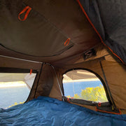 Picture showing the inside of the Tuff Stuff Alpha II Hard Shell Roof Top Tent 
