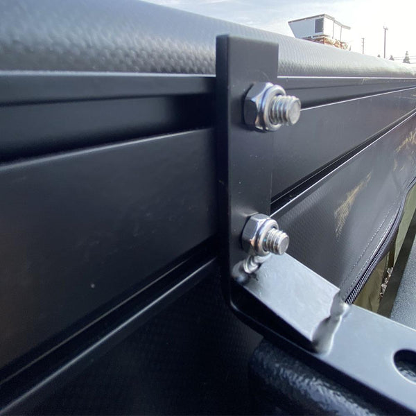 Roof Rack Installed Shower Tent Extension