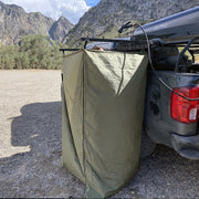 Tuff Stuff Shower Tent Mounted on RTT