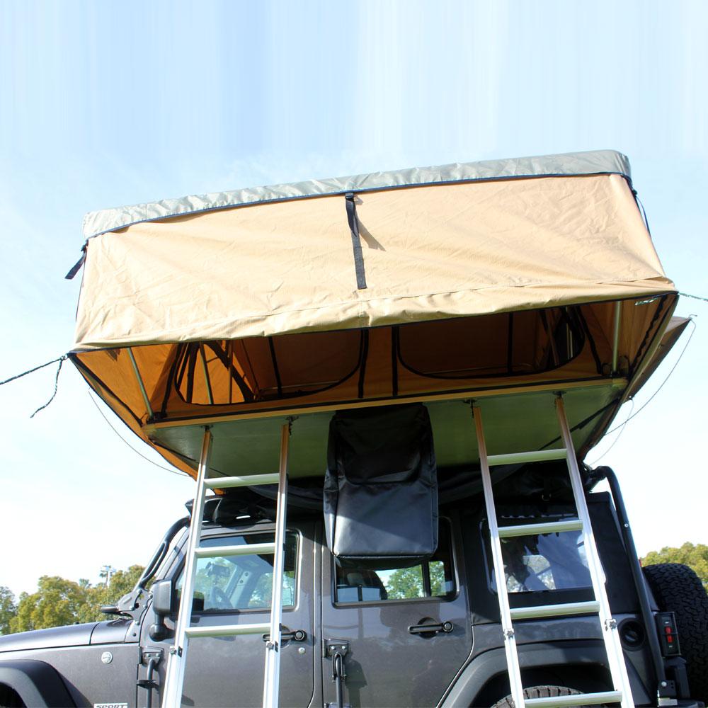 Tuff Stuff TS-RTT-ANX-ELT Elite Overland Roof Top Tent & Annex Room, 5 Person
