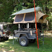 Elite 5 Person Roof Top Tent With Annex Room Included - by Tuff Stuff