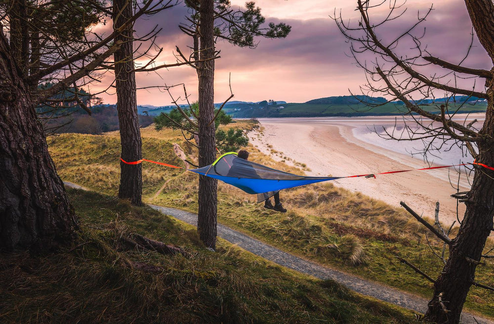 UNA Single Person Tree Tent - Lightest Tent Available - Ideal For Hikers - by Tentsile