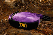 Winch Extension Strap - Purple, 20 Meters Long & 6,000 Kg (13,2000 Lbs) Strength Rating - by TJM