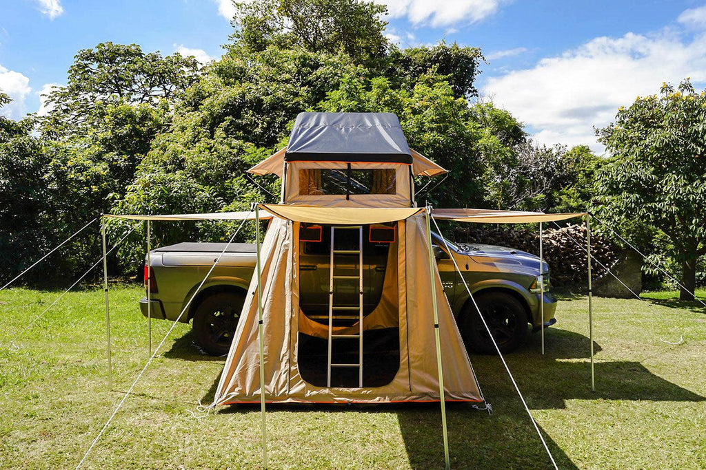 Guana Equipment Wanaka 55 Roof Top Tent With XL Annex – Off Road
