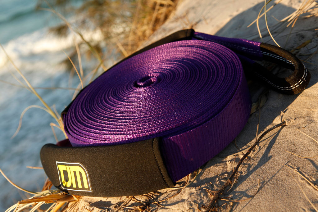 TJM Winch Extension Strap 20 Meters 6,000 Kg (13,2000 Lbs) Strength - Off Road Tents