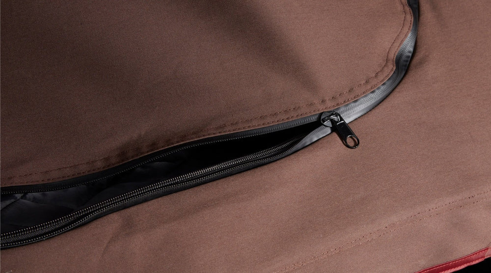 waterproof zipper and canvas of ikamper x-cover rtt